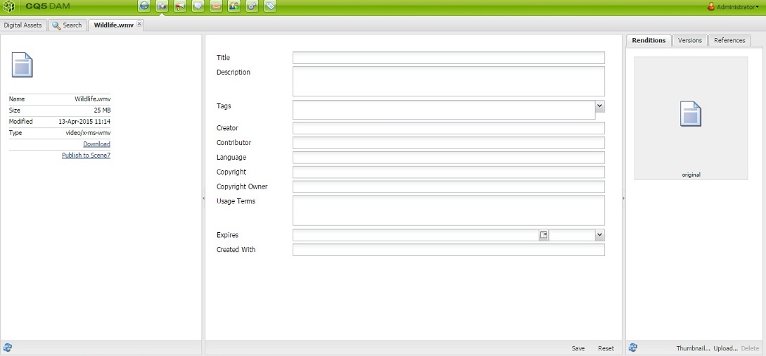 Video_Upload_DAMAdmin