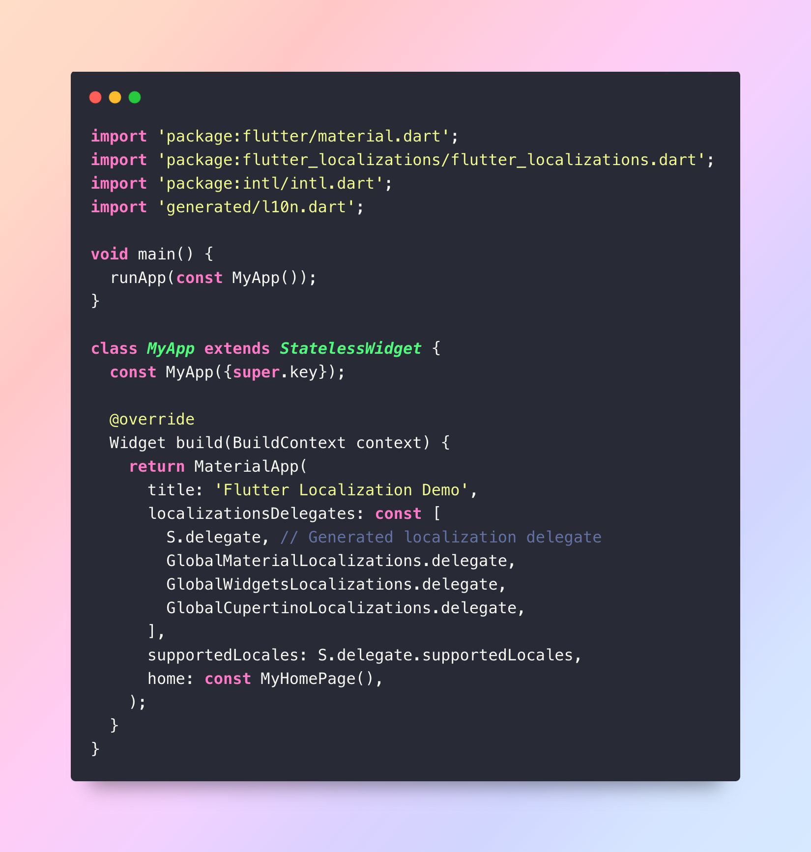 Using the Translations in Your App